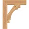 Ekena Millwork Merced Block Smooth Bracket, Western Red Cedar, 3 1/2"W x 18"D x 22"H BKT04X18X22MRC05SWR - alternate 2